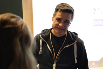 Smile ,Audio equipment ,Jacket ,Event ,Fun.