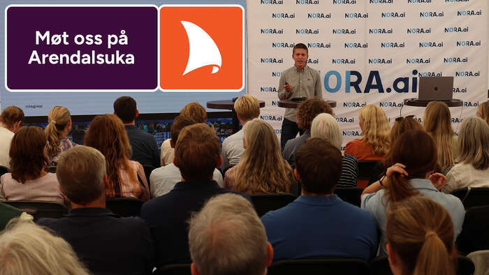 Bildet kan inneholde: elektronisk enhet, skjermenhet, teknologi, logo, presentasjon.